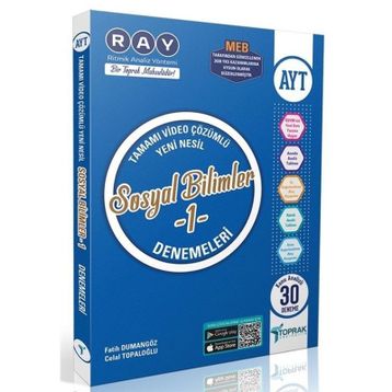AYT Sosyal Bilimler 1 RAY Özel 30 lu Denemeleri-Toprak Yayıncılık