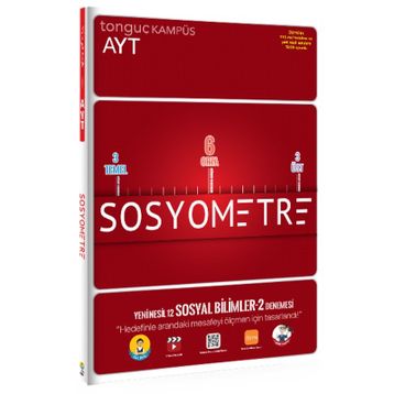AYT Sosyometre-Tonguç Akademi Yayınları