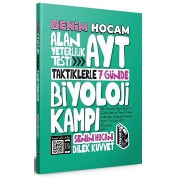 AYT Taktiklerle 7 Günde Biyoloji Kampı - Benim Hocam Yayınları