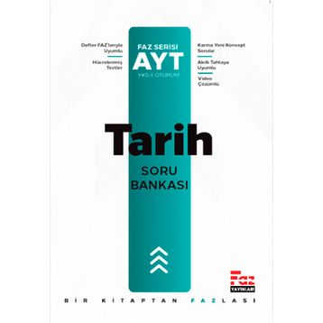 AYT Tarih Soru Bankası - Faz Yayınları