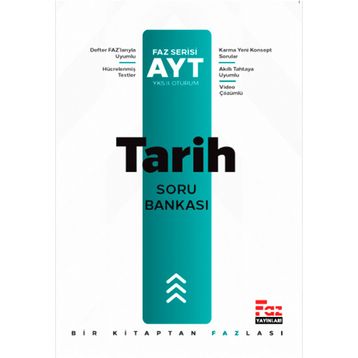 AYT Tarih Soru Bankası - Faz Yayınları