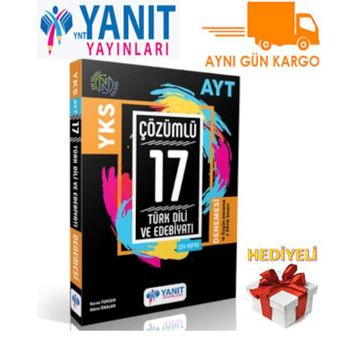 AYT Türk Dili ve Edebiyatı 17 Çözümlü Denemesi Yanıt Yayınları