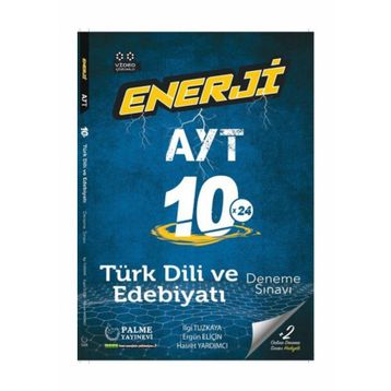 AYT Türk Dili ve Edebiyatı Enerji 10x24 Deneme Palme Yayınları