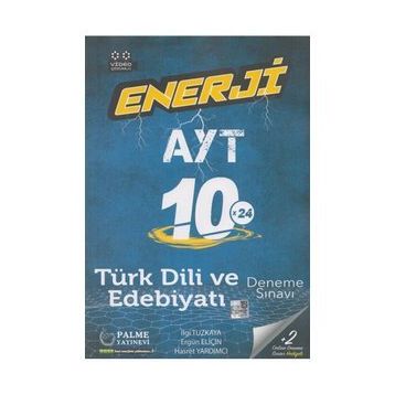 AYT Türk Dili ve Edebiyatı Enerji 10x24 Deneme Palme Yayınları