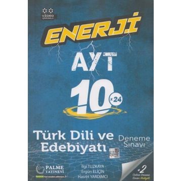 AYT Türk Dili ve Edebiyatı Enerji 10x24 Deneme Palme Yayınları