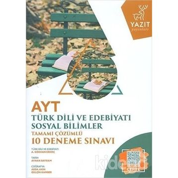 Ayt Türk Dili Ve Edebiyatı Sosyal Bilimler Tamamı Çözümlü 10 Deneme Sınavı
