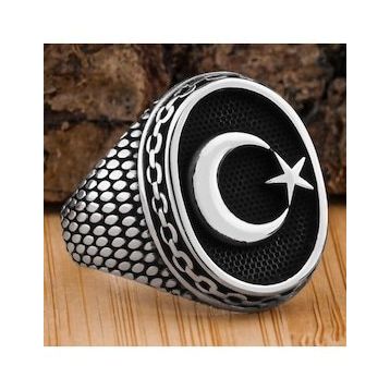 Ayyıldız Model 925 Ayar Gümüş Yüzük