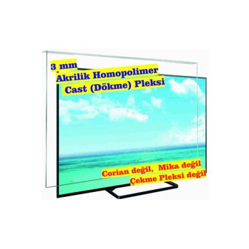 Ayyıldız Pleksi Beko B49L 8542 4B 49 İnç Uyumlu TV Ekran Koruyucu