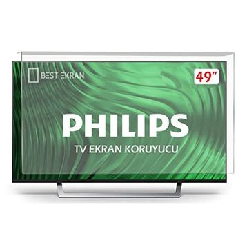 Ayyıldız Pleksi Philips 49PUS8503 49 İnç Uyumlu TV Ekran Koruyucu