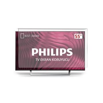Ayyıldız Pleksi Philips 55PUS7503 55 İnç Uyumlu TV Ekran Koruyucu