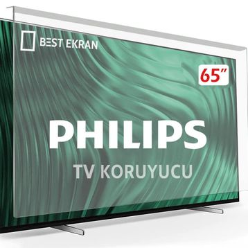 Ayyıldız Pleksi Philips 65PUS8303 65 İnç Uyumlu TV Ekran Koruyucu