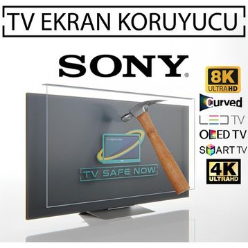 Ayyıldız Pleksi Sony KD-55X8505B 55 İnç Uyumlu TV Ekran Koruyucu