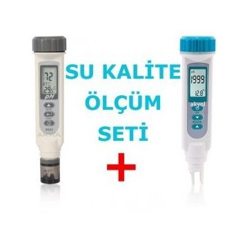 AZ Instruments 8361 İletkenlik + 8685 Ph Su Kalitesi Ölçüm Cihazı Seti