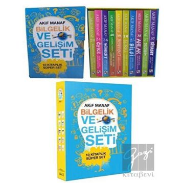 Az Kitap Akif Manaf Bilgelik ve Gelişim Seti 10 Kitap