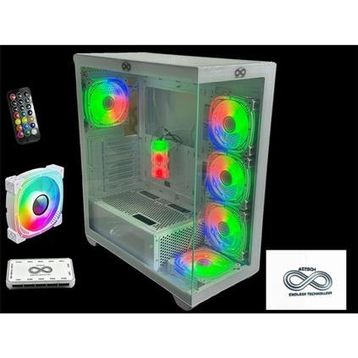 Aztech Azt101 W Atx Oyuncu Beyaz Bilgisayar Kasası