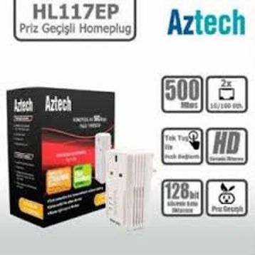 Aztech HL117EP Powerline Adaptör