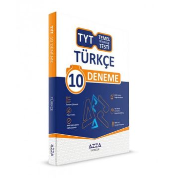 Azza TYT Türkçe Onlu Deneme Azza Yayıncılık