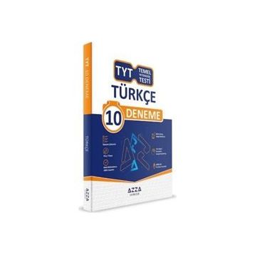 Azza TYT Türkçe Onlu Deneme Azza Yayıncılık