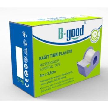 B-Good 5 mX2,5 cm İpek Tıbbi Flaster