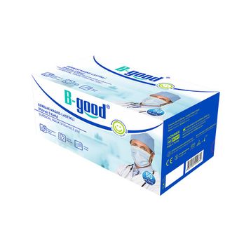 B-Good 50'li 3 Katlı Lastikli Cerrahi Maske