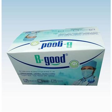 B-Good 50'li 3 Katlı Lastikli Cerrahi Maske