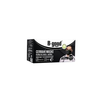 B-Good 50'li 3 Katlı Lastikli Cerrahi Maske