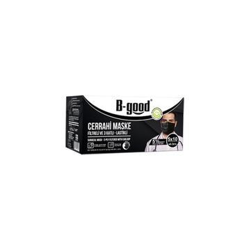 B-Good 50'li 3 Katlı Lastikli Cerrahi Maske