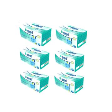 B-Good 50'li Mavi 3 Katlı Telli Maske