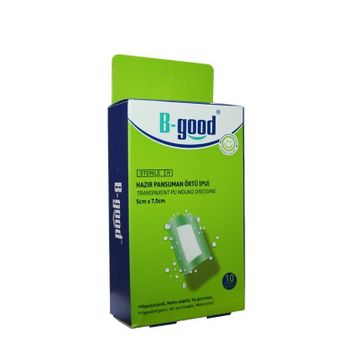 B-Good 5x7,5 Örtü Şeffaf Hazır Pansuman