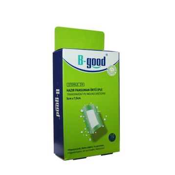 B-Good 5x7,5 Örtü Şeffaf Hazır Pansuman