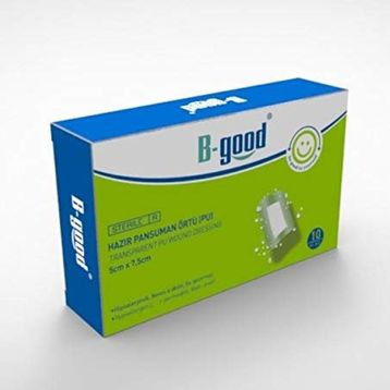 B-Good 5x7,5 Örtü Şeffaf Hazır Pansuman