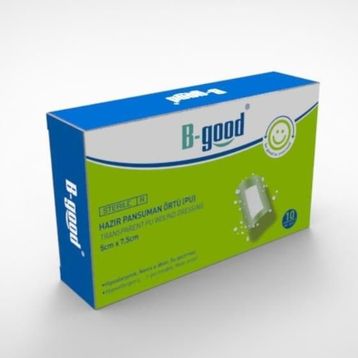 B-Good 5x7,5 Örtü Şeffaf Hazır Pansuman