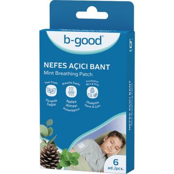 B-Good 6'lı Nefes Açıcı Bant