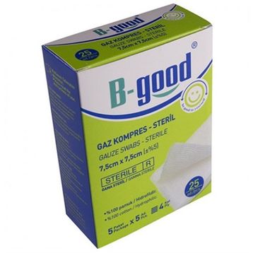 B-good 7.5 cm X 7.5 cm 25'li Gaz Kompres