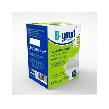 B-Good 7,5 x 7,5 cm 50'li Gaz Kompress