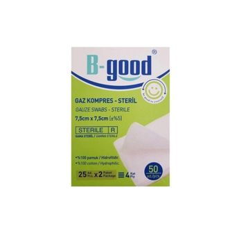 B-Good 7,5 x 7,5 cm 50'li Gaz Kompress
