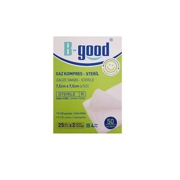 B-Good 7,5x7,5 cm 50'li Gaz Kompress