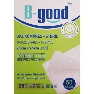 B-Good 7,5x7,5 cm 50'li Gaz Kompress