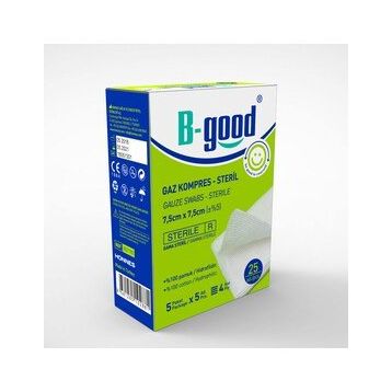 B-good B Good Gaz Kompres 7,5cm X 7,5cm 25'li