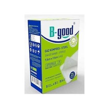B-good B Good Gaz Kompres 7,5cm X 7,5cm 25'li