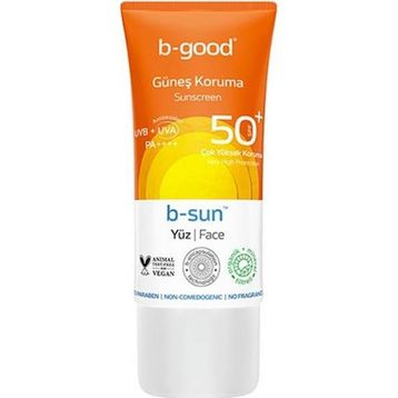 B-Good B-Sun SPF 50+ 50 ml Yüz Güneş Koruma Kremi