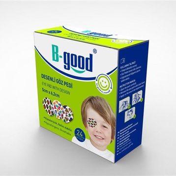 B-Good BGO10028 B-Good Desenli 24'ü Göz Pedi