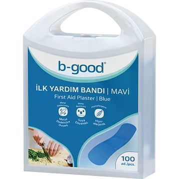 B-Good Mavi 100 Adet İlk Yardım Bandı