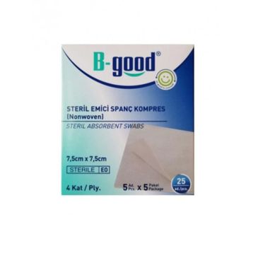 B-Good Steril Emici Spanç 25'li Kompres