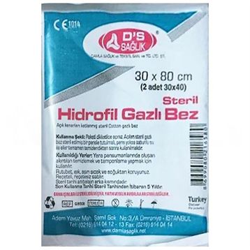 B-Good Steril Spanç 30x80 cm Gaz Kompres