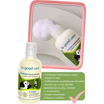 B-Good Yenidoğan 250 ml Köpük Şampuan