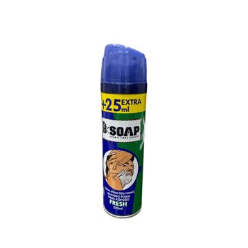 B-Soap Fresh 225 ml Kremli Tıraş Köpüğü