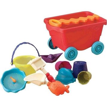 B Toys Kırmızı Plaj Vagonu