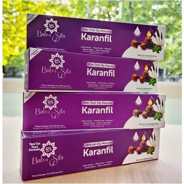 Bab-i Şifa Karanfil 4x140 gr Bitkisel Diş Macunu