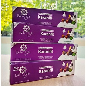 Bab-i Şifa Karanfil 4x140 gr Bitkisel Diş Macunu